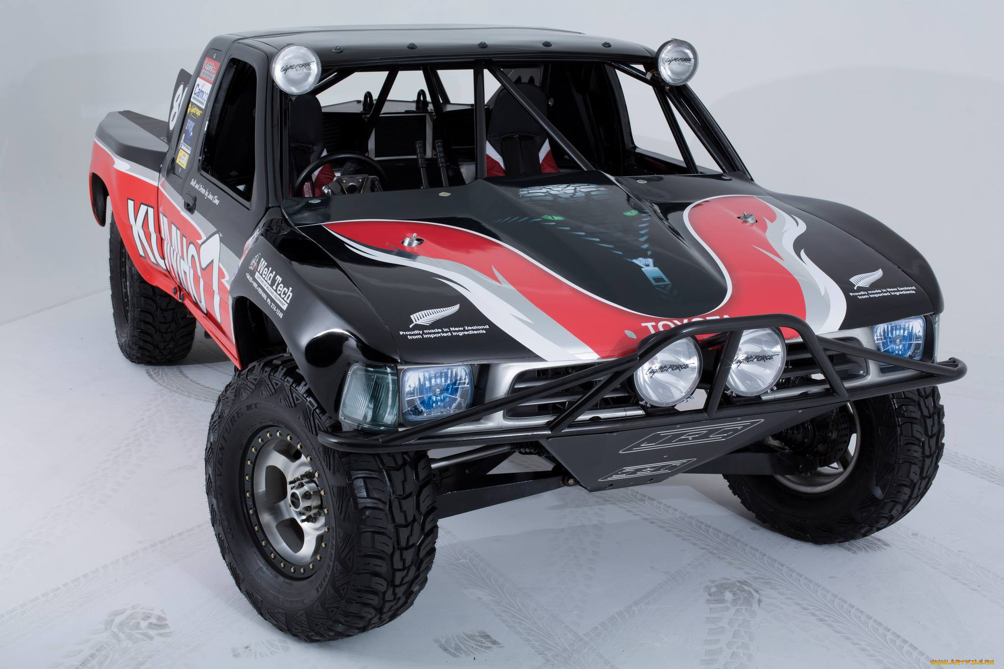 , custom pick-up, toyota
